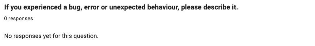 Stakeholder feedback response, 19:28:25